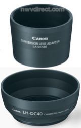 Canon LAH-DC20 Lens Adapter/Hood Set For Canon S2/3/5IS