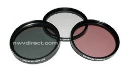 52m 3 Pc. Lens Filter Set - - Pentax  SMCP-DA 18-55mm & 50-200 Lens (UV, PL, ND)