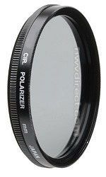 55mm Circular Polarizing Filter By Crystal Optics Japan