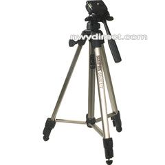 Sunpak 620-060 Tripod with 3-Way Panhead, Bubble Level, and Quick-Release