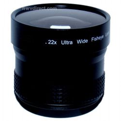 Optics 0.22x Fisheye (Fish-Eye) Lens For Olympus SP-590UZ (Includes Lens Adapter)