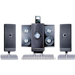 iLuv 4-CD Hi-Fi Audio System with iPod Docking Station -Black