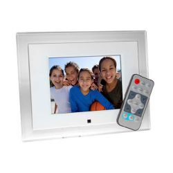 Sunpak 5.6 Inch Digital Photo Frame - Acrylic White