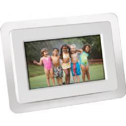 Sunpak 7 Inch Digital Photo Frame -  White