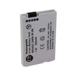 CTA Digital Compatible With Canon BP-208 High Capacity Lithium-Ion Battery (7.4V, 950mAh)