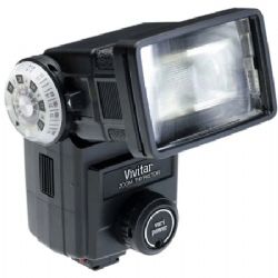 Vivitar High Powered Zoom/Bounce Shoe Mount Flash with a Maximum Guide Number of 140 @ ISO 100