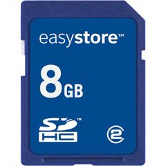 EasyStore SDSDES-008G-G11 8GB SD Memory Card (A Sandisk Company)