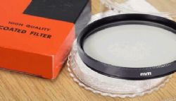 46mm UV (Skylight) Filter 'Diamond Cut' By Bower (Silver Finish)