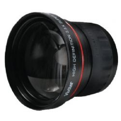 Vivitar 3.5X High Definition Telephoto Lens For Panasonic Lumix DMC-LX5 (Includes Lens Adapter & Stepping Ring) 