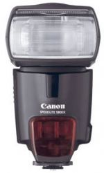 Canon 580EX Speedlite E-TTL II Shoe Mount Flash (Guide No. 190'/58 m at 105mm)